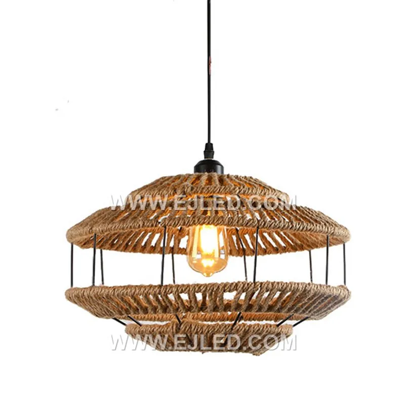 The RP0081 is a dome-shaped pendant light crafted from natural rattan. Its open weave structure casts soft, diffused light, making it suitable for dining areas or relaxed lounge settings. A single lamp provides ample illumination.