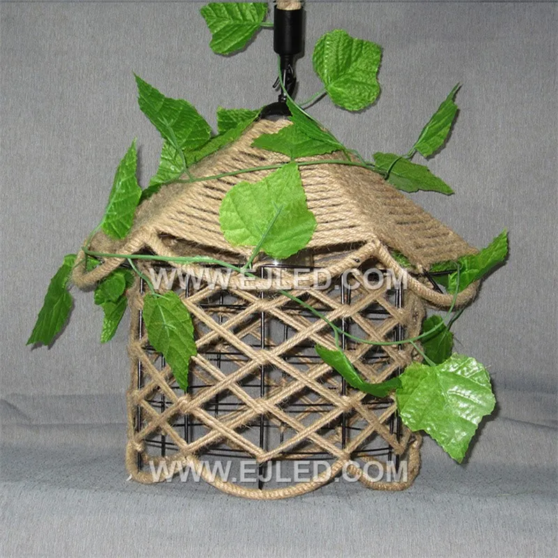 The RP0087 is a versatile bell-shaped pendant, hand-woven from natural rattan, that diffuses light through its open weave. Its balanced proportions make it suitable for various room sizes and ceiling heights, either individually or in groups. - view 3