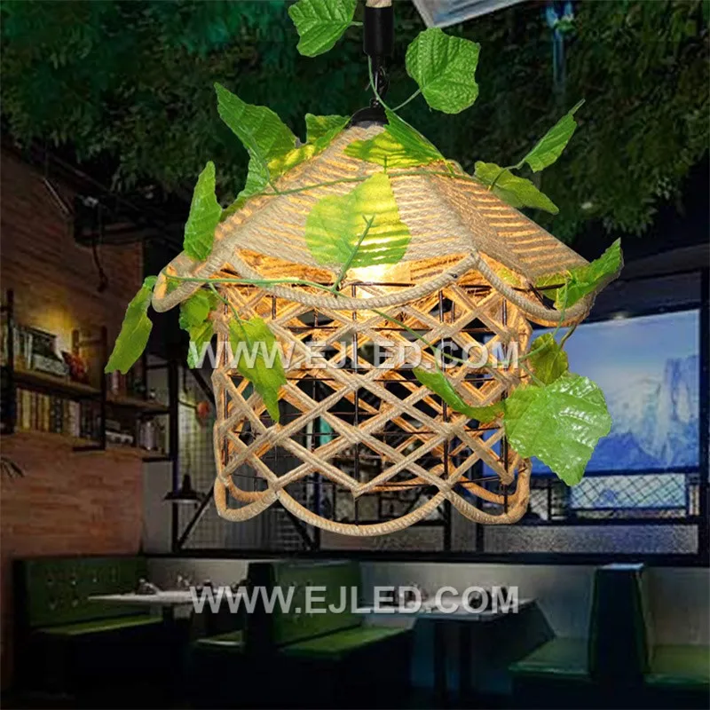 The RP0087 is a versatile bell-shaped pendant, hand-woven from natural rattan, that diffuses light through its open weave. Its balanced proportions make it suitable for various room sizes and ceiling heights, either individually or in groups. - view 4