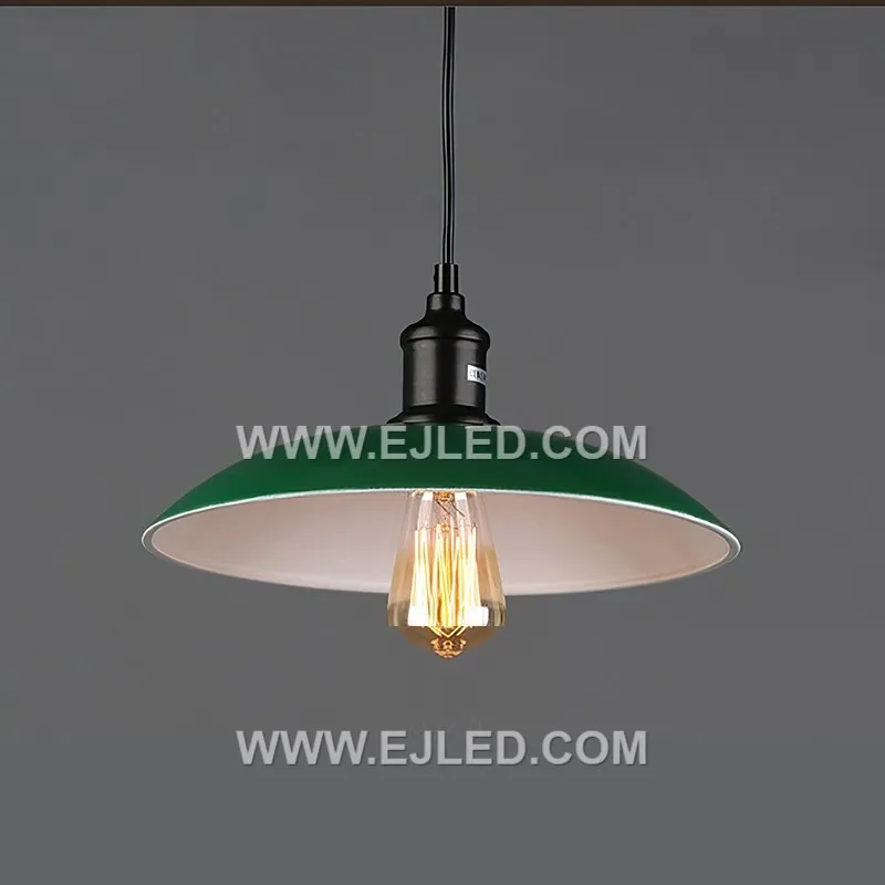 Featuring a wide, shallow dome shade, the MK0009 is formed from aluminum with a slightly textured, darkened finish. Its substantial yet shallow profile provides broad, downward-directed light without visual obstruction. - view 2