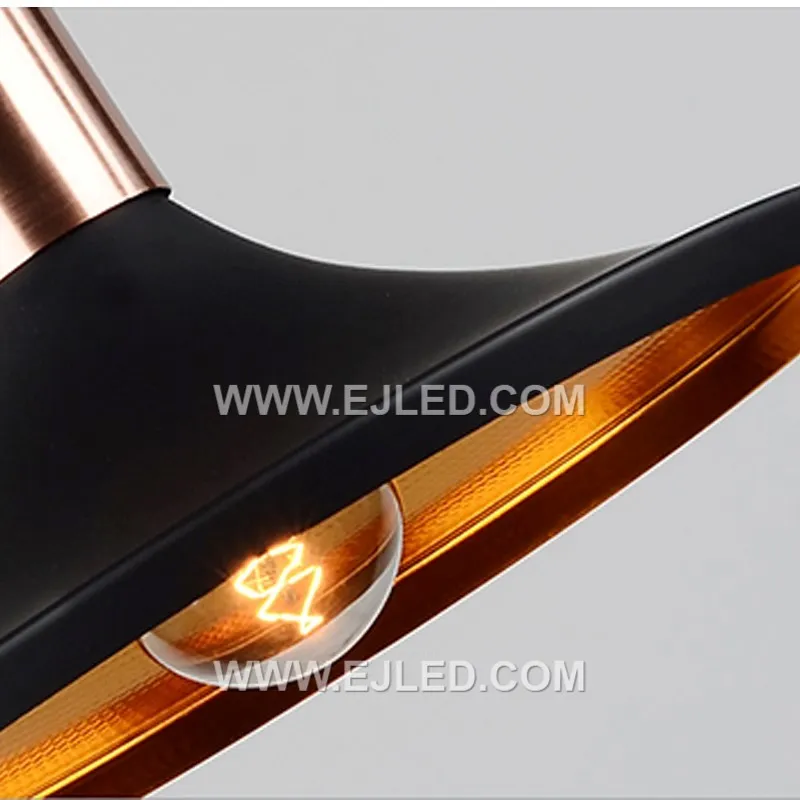 Polished copper forms the MK0089 dome pendant, offering a warm, reflective finish. Its classic silhouette provides downward-focused illumination, ideal for elegant commercial or residential applications. - view 3