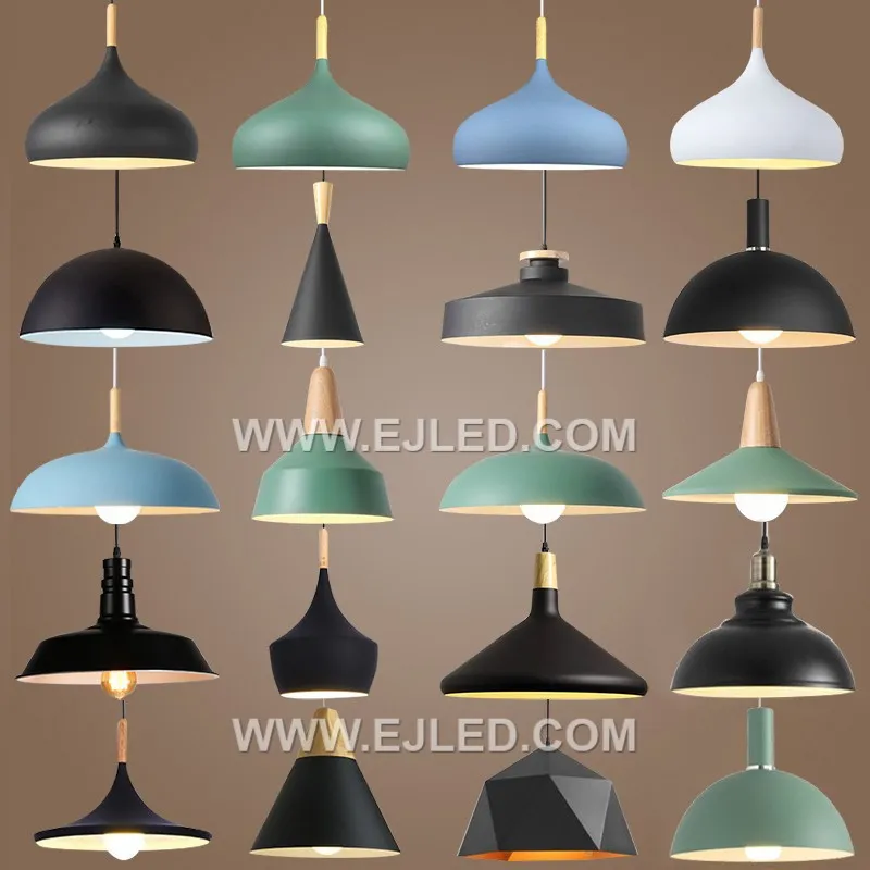 The MK0115 features a classic aluminum dome shade with a matte black exterior and a reflective white interior. This simple yet versatile pendant provides broad downward illumination, adaptable for various commercial and residential settings. - view 2