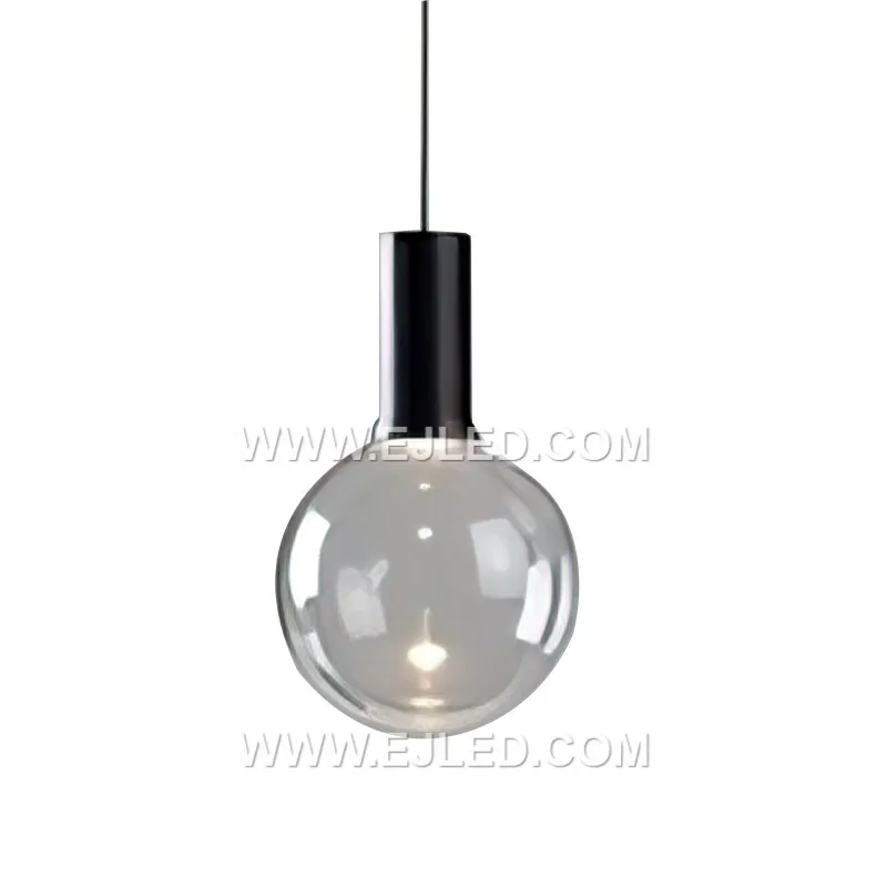 This dome pendant light, with its shallow profile and gradient finish, is well-suited for task lighting above kitchen islands or dining tables. Its black exterior transitions to a warm copper interior, providing a soft, directed glow. - view 5