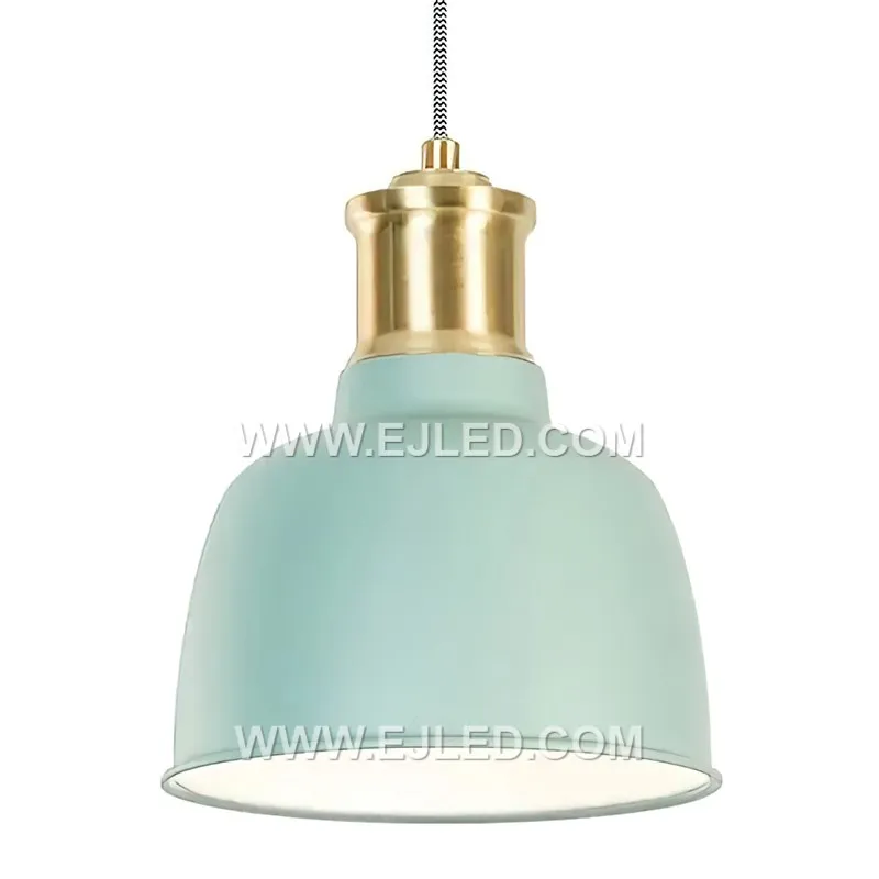 A brass dome pendant, the MK0143 features a unique textured gold finish that adds visual depth. The metal's reflectivity casts a warm, inviting glow, making it suitable for dining areas or hospitality settings.