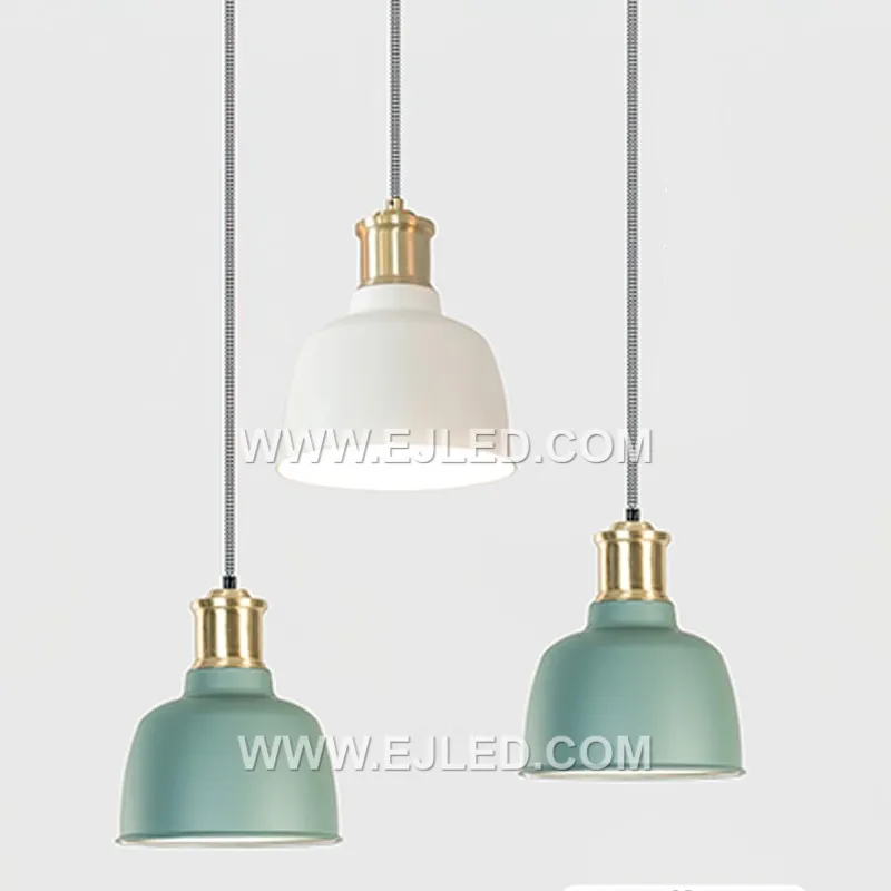 A brass dome pendant, the MK0143 features a unique textured gold finish that adds visual depth. The metal's reflectivity casts a warm, inviting glow, making it suitable for dining areas or hospitality settings. - view 6