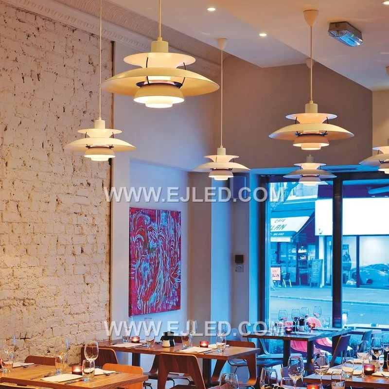 For wholesale buyers, the MK0148 offers flexible MOQ and OEM/ODM options for its multi-layered aluminum shade. This distinctive pendant, available for factory-direct shipping, can be customized in finish and cable length to suit various project specifications. - view 5