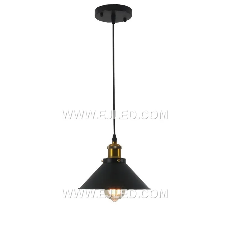 A robust steel shell defines the MK0152 barn pendant, featuring a deep bowl-shaped shade in a dark, possibly oil-rubbed bronze finish. It provides direct, downcast illumination for various commercial spaces.