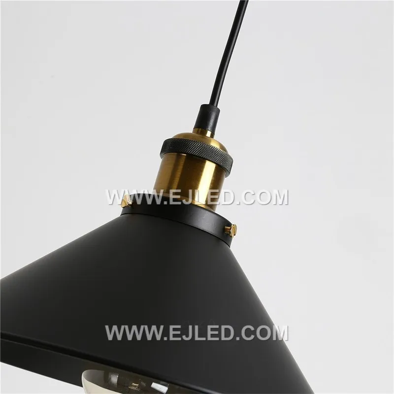Industrial Hanging Lights For Kitchen Oil Rubbed Bronze Finish With Metal Shade MK0152