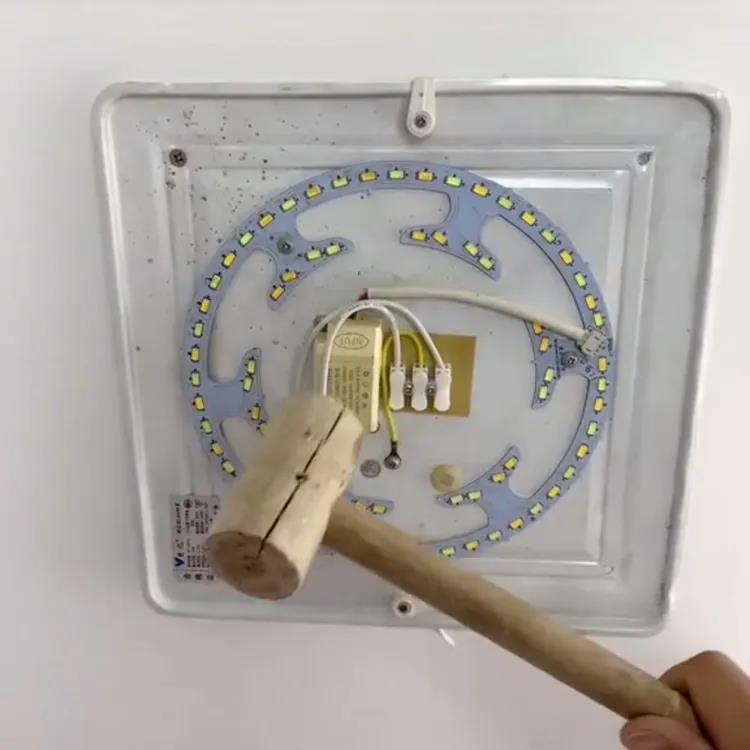 How to replace the bulb when the chandelier is broken