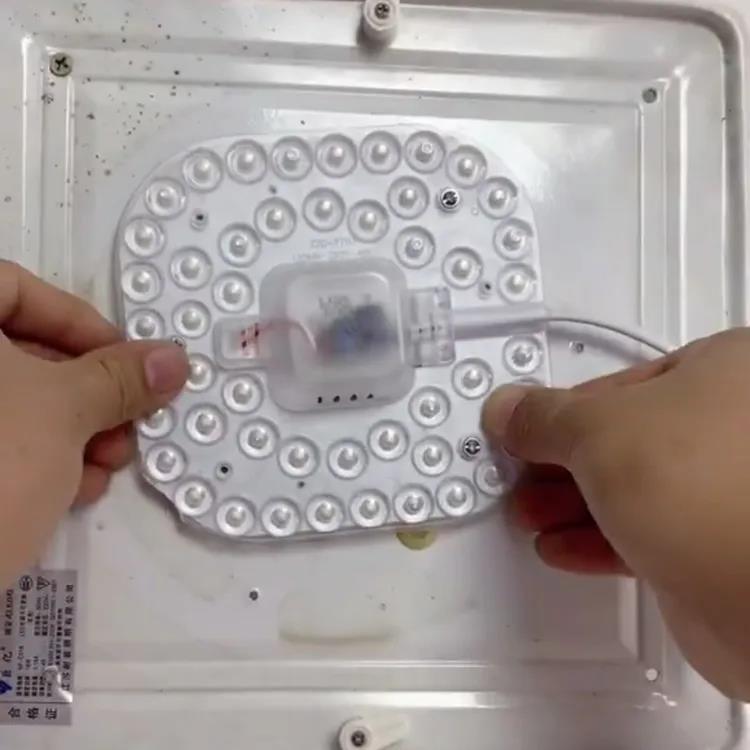 How to replace the bulb when the chandelier is broken