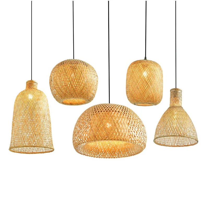 Rattan Woven Pendant Lamp