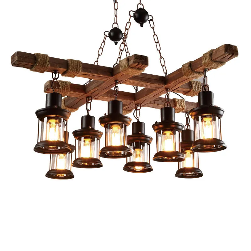Wood Chandelier