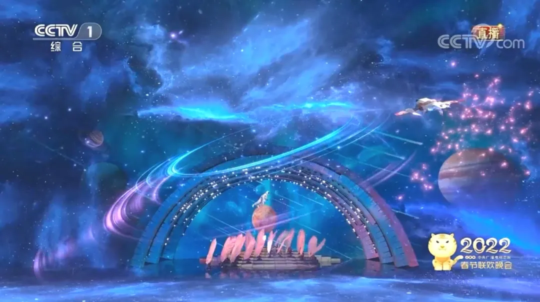 Show you the lighting design of the Spring Festival Gala stage