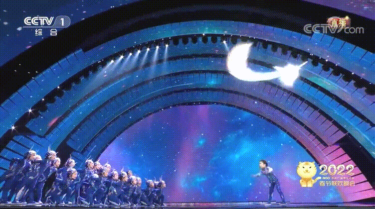 Show you the lighting design of the Spring Festival Gala stage