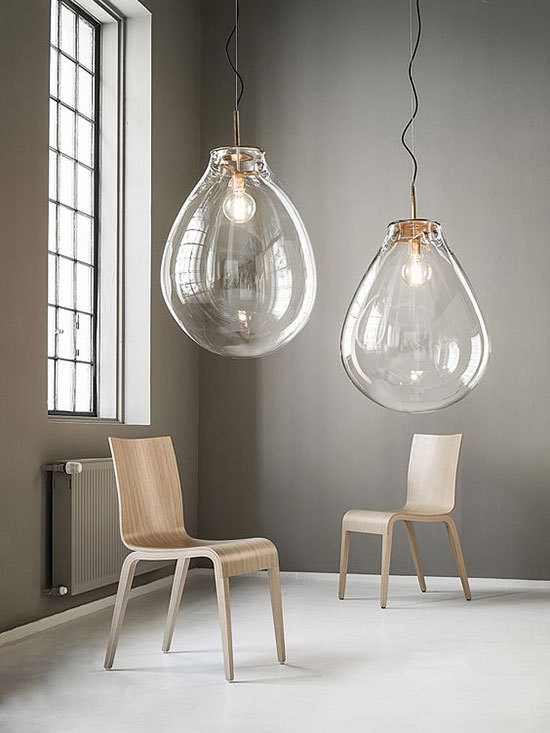 The chandelier is so creative