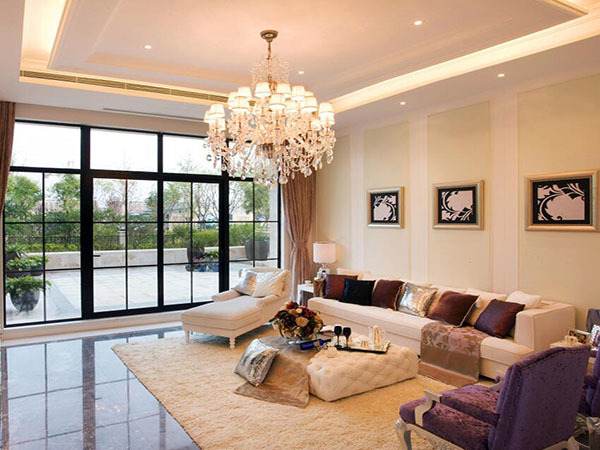 There is a set of crystal chandeliers that do not light up, what to do