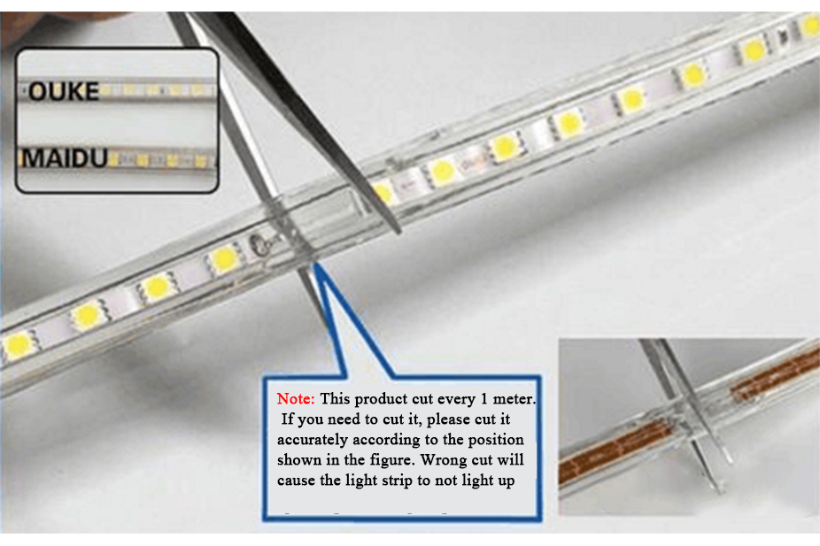 How to wire led light strip - LED light strip installation wiring diagram