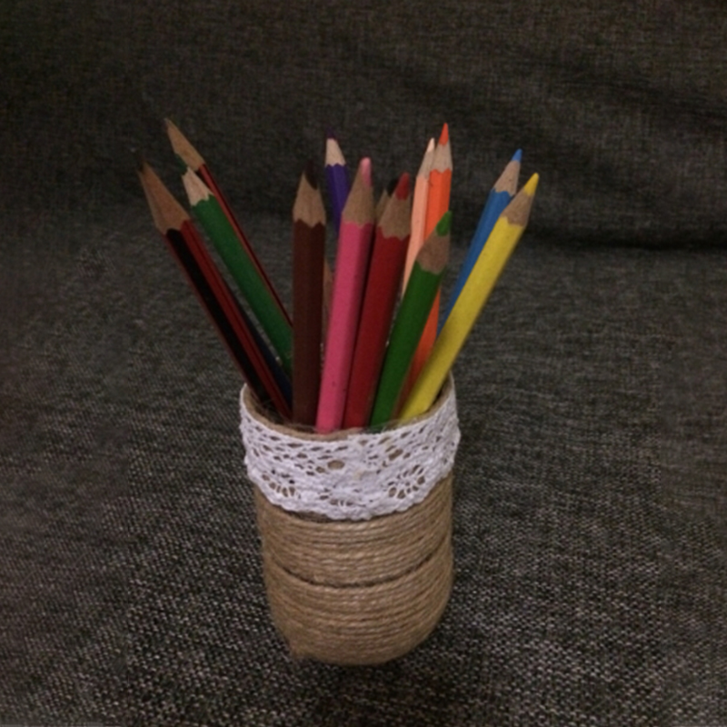 DIY Hemp Rope Handmade Night Light