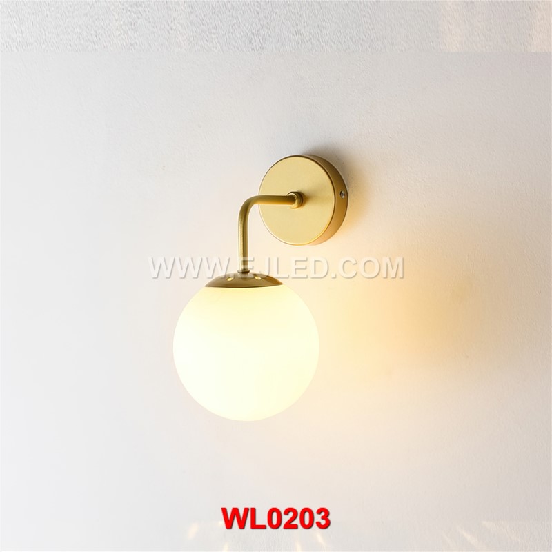 The attention to bracket lights layout and installation details