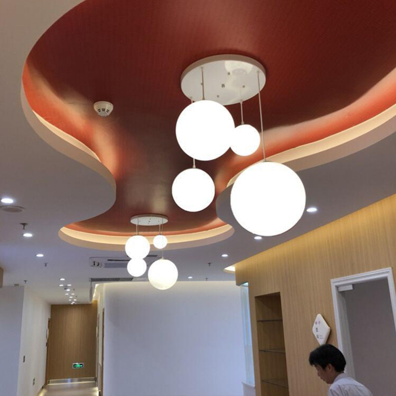 Instructions for installation of glass chandeliers
