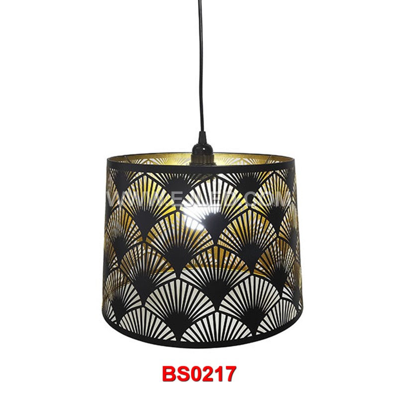 Laser romance meets metal chandelier, redefining home aesthetics