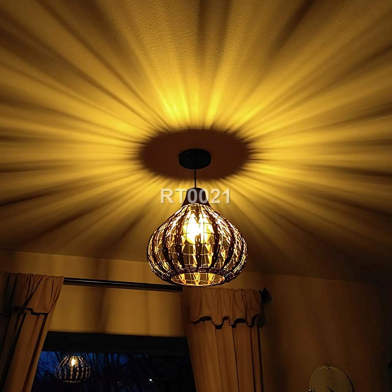 Are rattan lights any good? Rattan lighting display effect