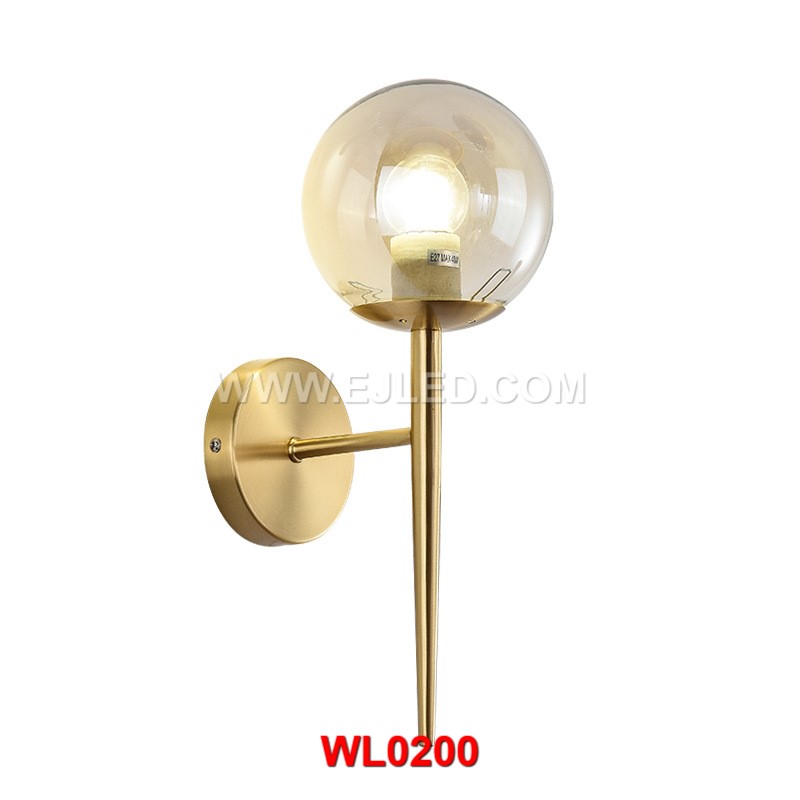 The installation method of wall lamp