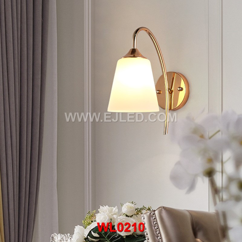 The installation method of wall lamp
