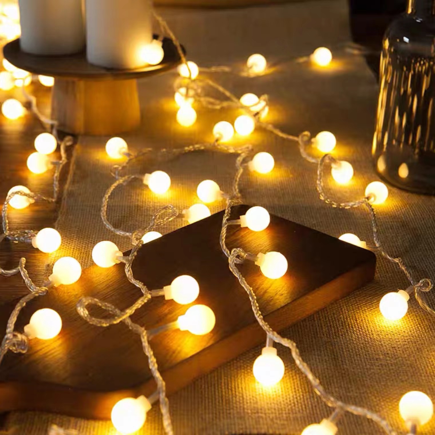 How to connect Christmas lights flashing string lights