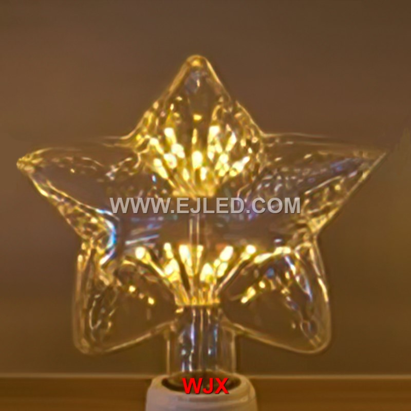 The higher the wattage, the brighter the christmas bulb
