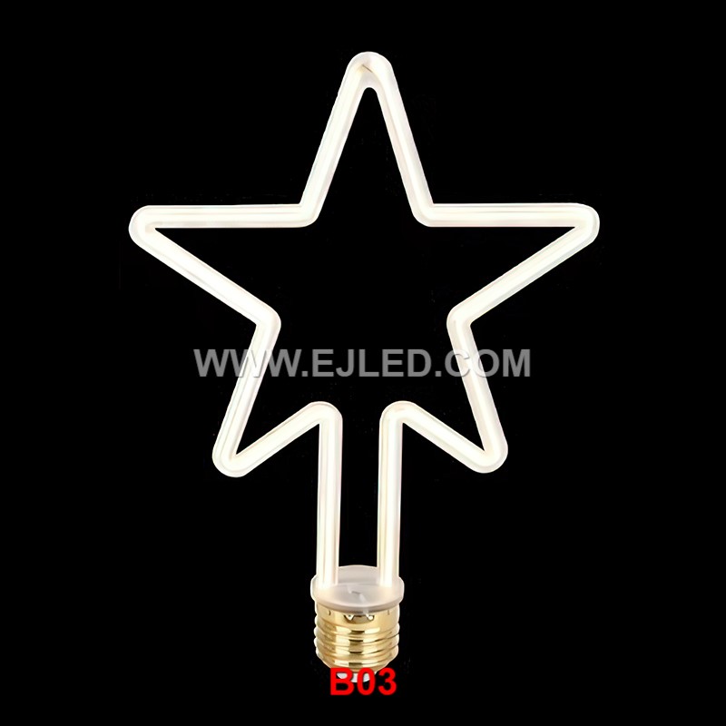 The higher the wattage, the brighter the christmas bulb