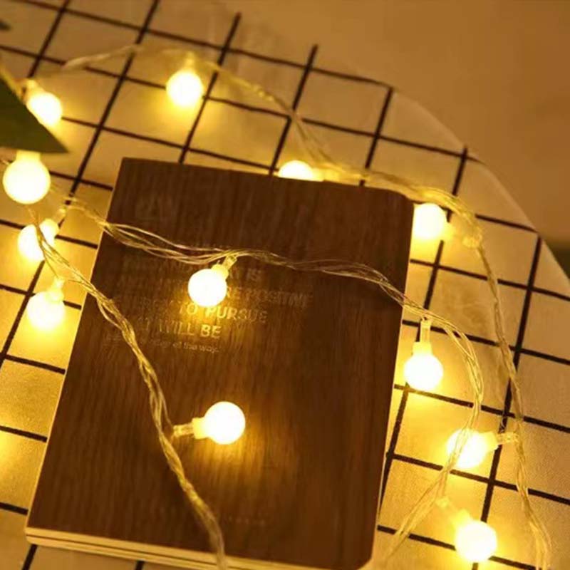 How to connect the LED christmas light string to the power supply