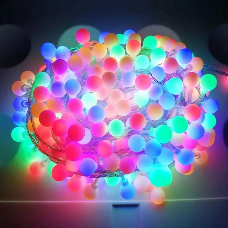 How to connect the LED christmas light string to the power supply