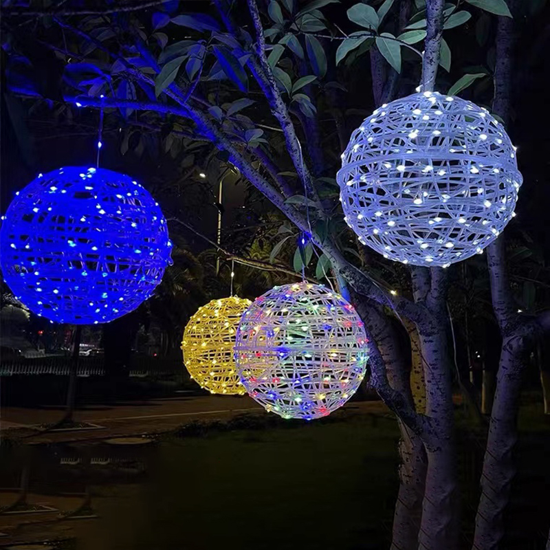 Rattan ball lamp color matching remote control tutorial
