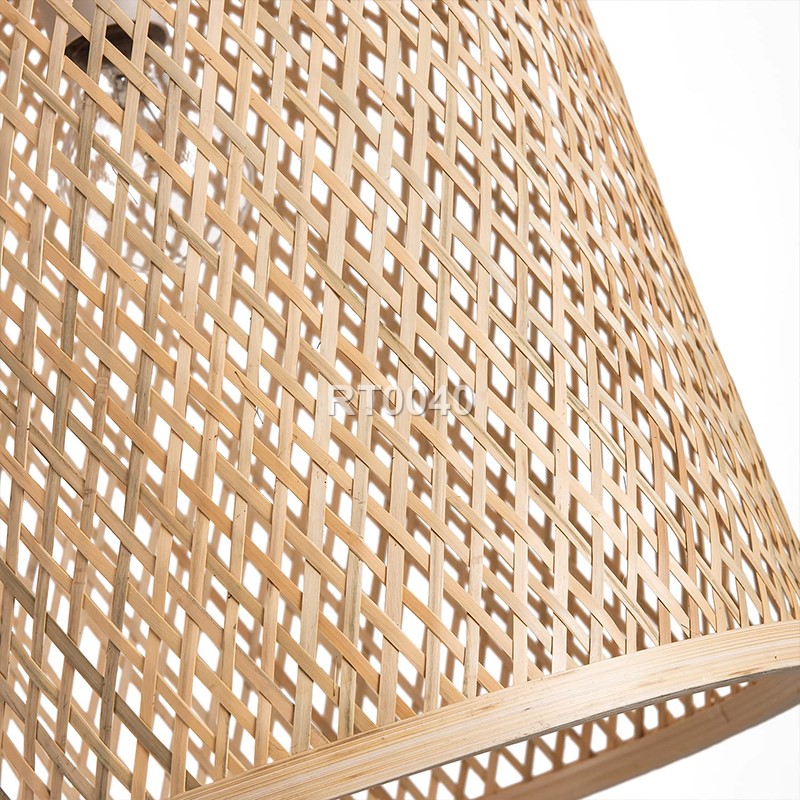 Beauty of Nature Bamboo Rattan Pendant Lamp For Christmas Day