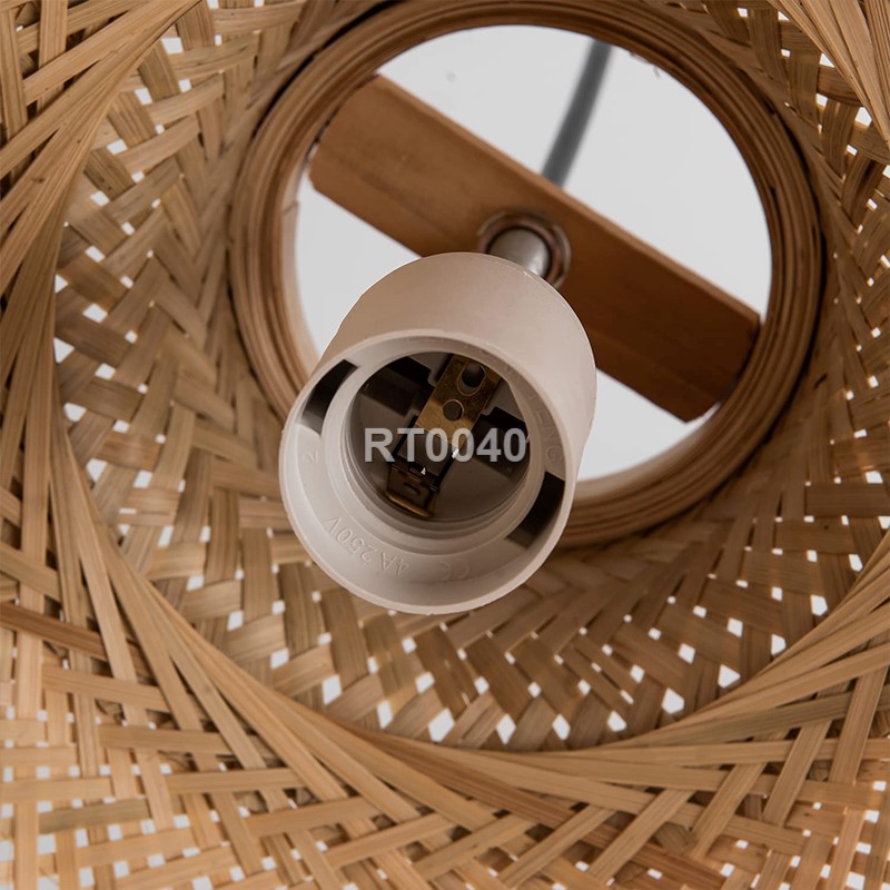 Beauty of Nature Bamboo Rattan Pendant Lamp For Christmas Day