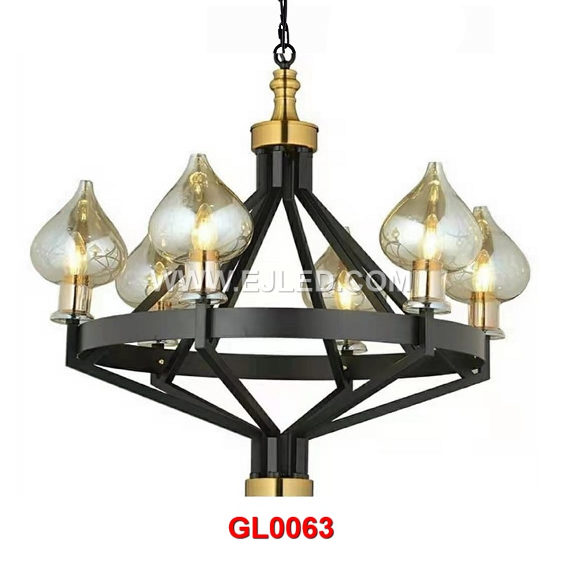 How to clean and brighten glass chandelier lampshade