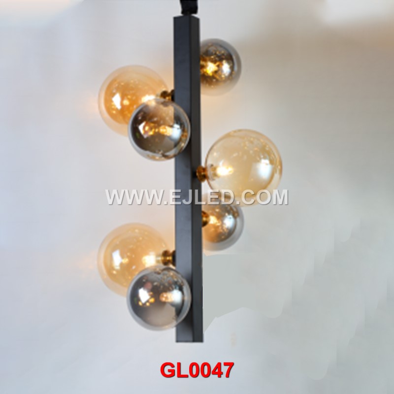 How to fix broken glass chandelier lampshade