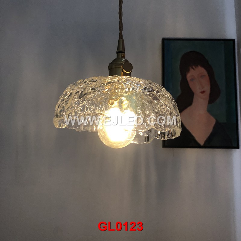 How to fix broken glass chandelier lampshade