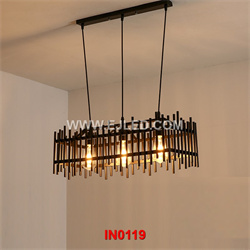 Will the wrought iron chandelier rust?