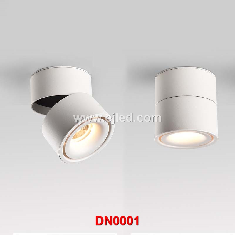 Downlight and spotlight which lighting effect is better