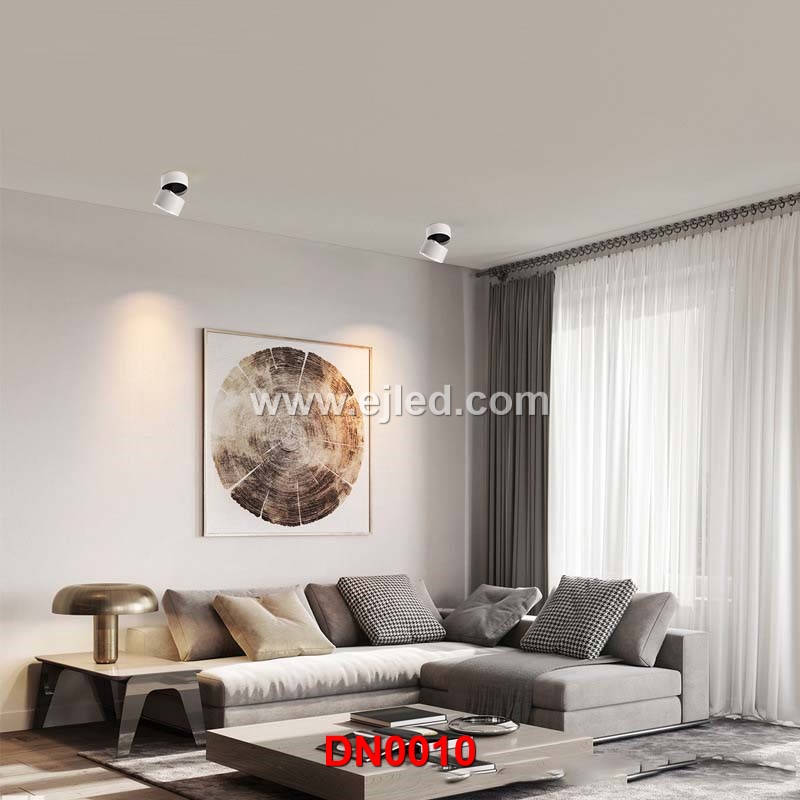 Downlight and spotlight which lighting effect is better