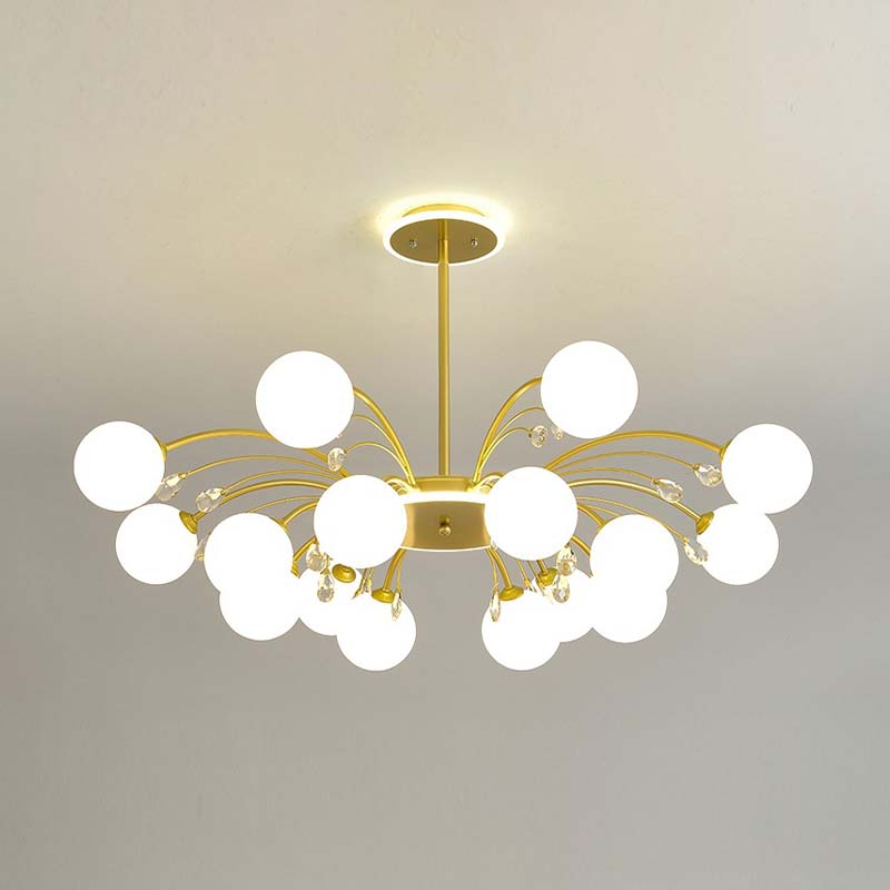 How to clean glass pendant light