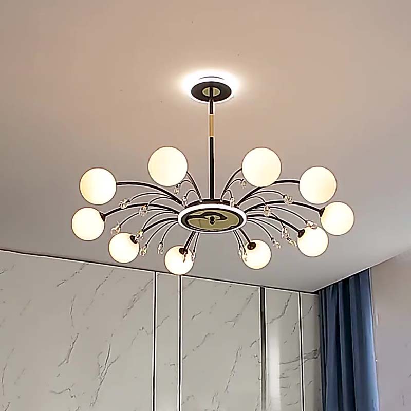How to clean glass pendant light
