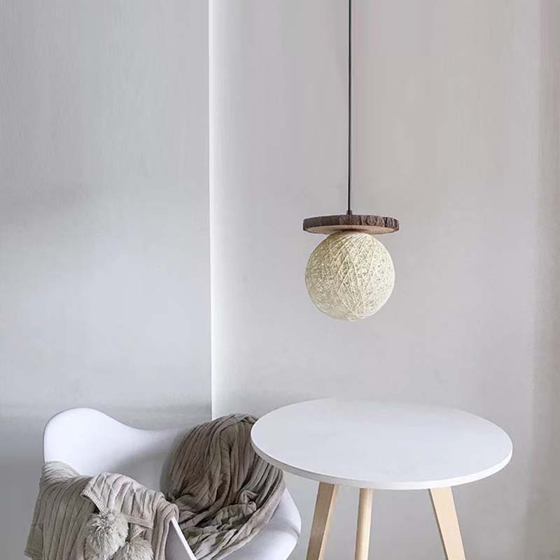 How to replace the bulb of the spherical chandelier and how to remove the cover