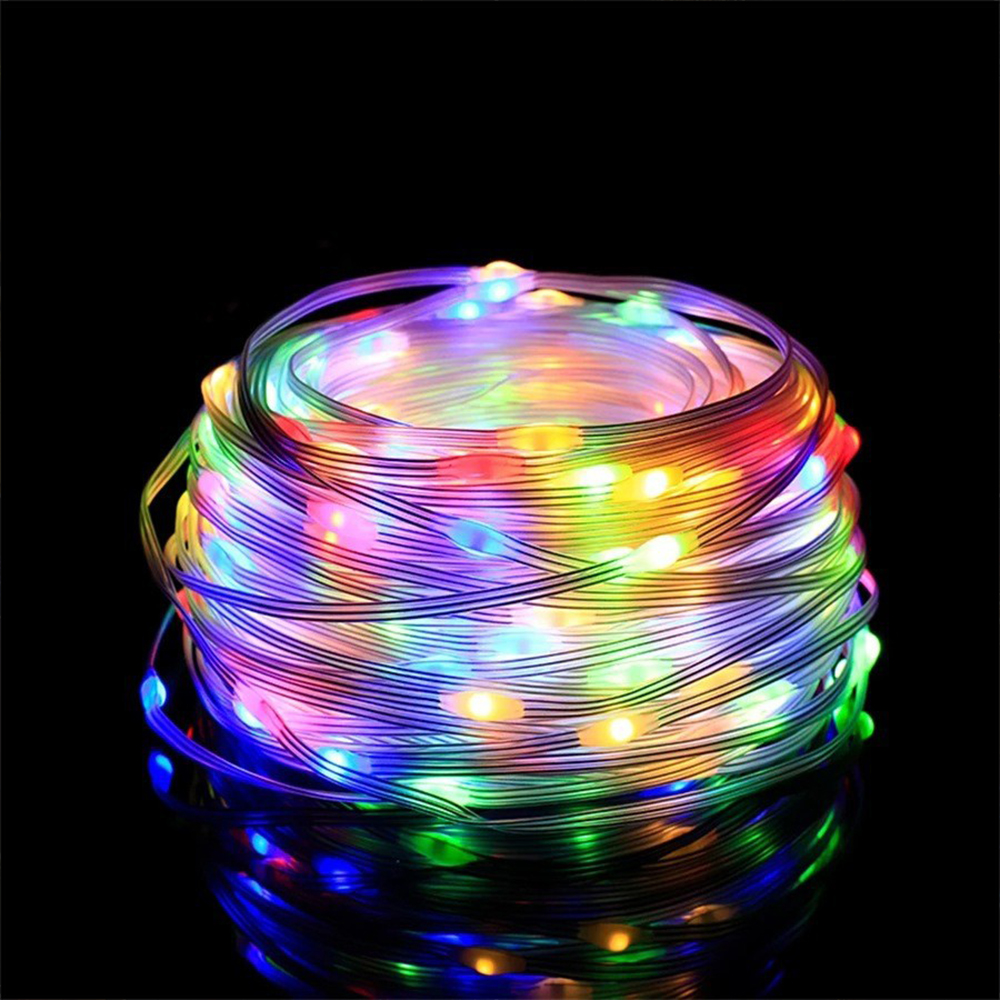 How to connect the Christmas tree string lights?