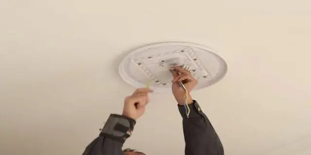 how to install led lights on ceiling