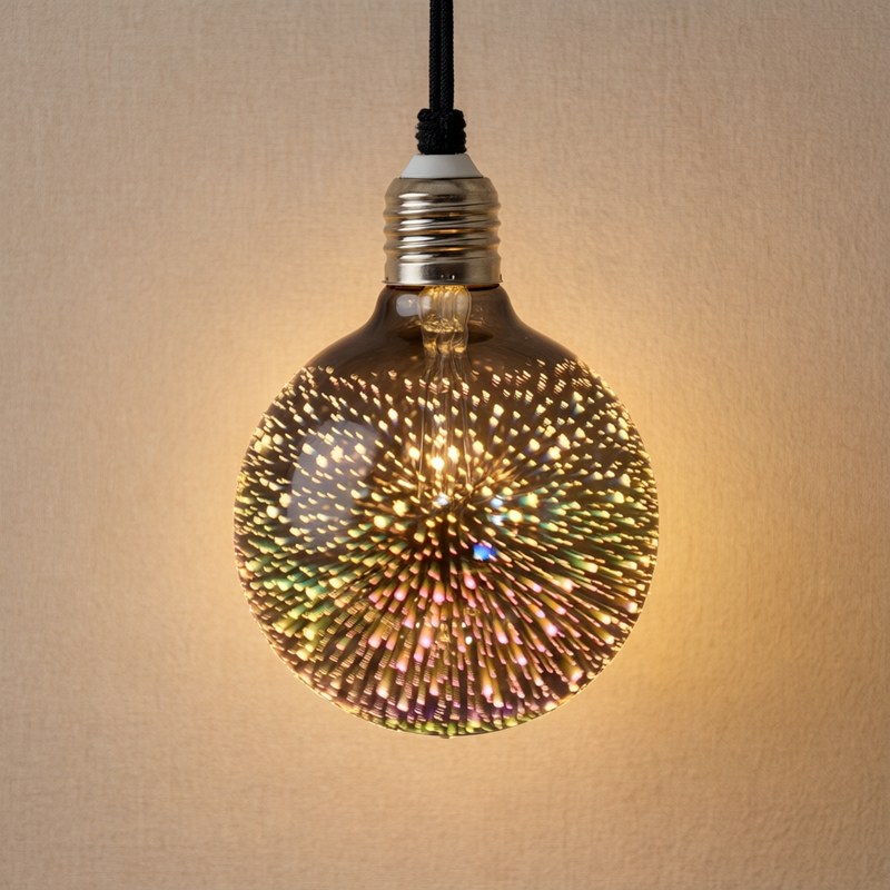 3D Galaxy LED Bulbs