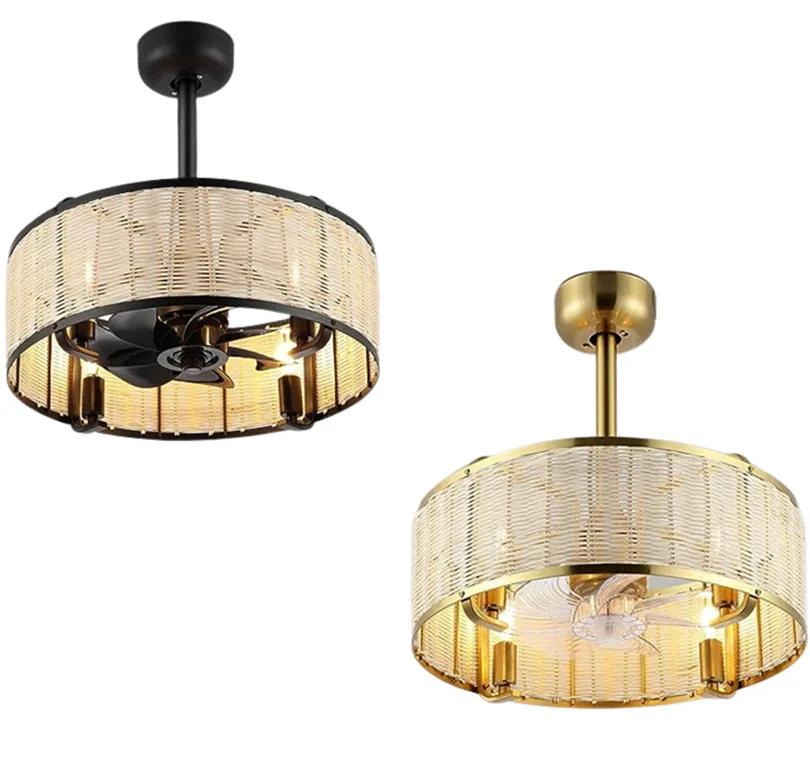 In spaces where both effective air movement and broad lighting are needed, the FN0002 fan light is an ideal choice. This wide, low-profile fixture features a white housing with a subtle metallic trim and a clear central diffuser, offering a distinct aesthetic. - view 4