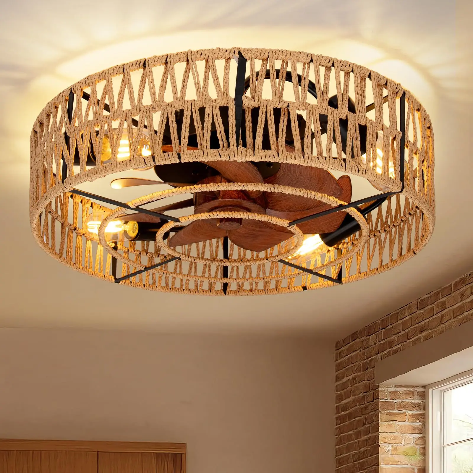 How We Build Rattan and Bamboo Ceiling Fan Lights — and What Importers Should Ask Before Ordering